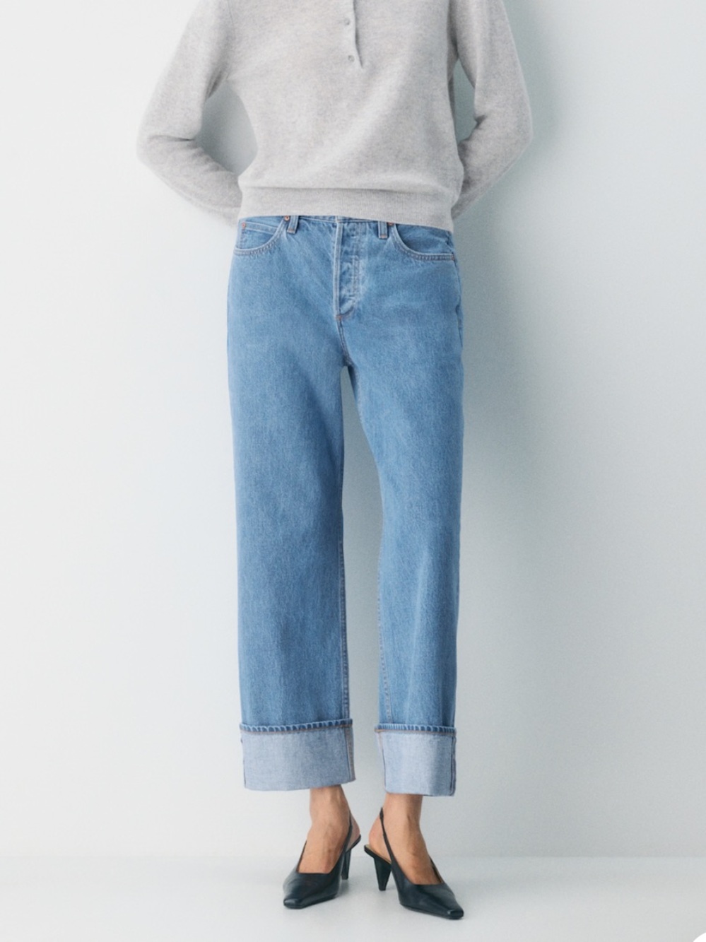 Aritzia 90s Vintage Cuffed Jean